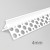 4mm PVC Corner Profile for Wet Render - Angle Bead - 2.5m length