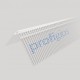 10x10mm Profigips PVC Corner Bead with Mesh Wings - 2.5m length