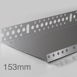 153mm Profigips Aluminium Starter Trim - Plinth Profile - 2.5m length