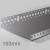 163mm Profigips Aluminium Starter Trim - Plinth Profile - 2.5m length