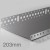 203mm Profigips Aluminium Starter Trim - Plinth Profile - 2.5m length