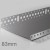 83mm Profigips Aluminium Starter Trim - Plinth Profile - 2.5m length