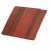 Redland DuoPlain Concrete Interlocking Left Hand Verge Quarter Tile - Rustic Red - 222mm x 268mm