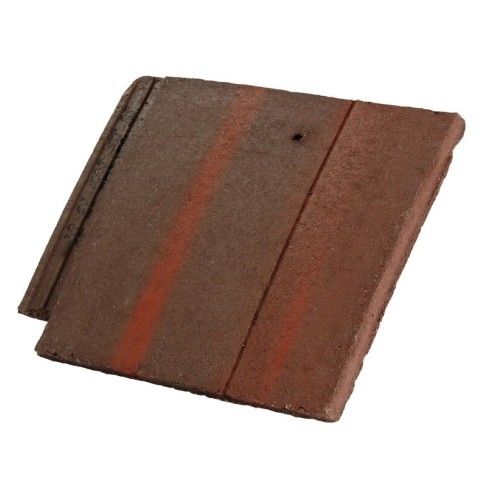 Redland DuoPlain Concrete Interlocking Right Hand Verge Quarter Tile - Rustic Brown - 222mm x 268mm Redland DuoPlain Concrete Interlocking Right Hand Verge Quarter Tile - Rustic Brown - 222mm x 268mm