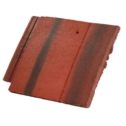Redland DuoPlain Concrete Interlocking Right Hand Verge Three Quarter Tile - Rustic Red - 222mm x 268mm Redland DuoPlain Concrete Interlocking Right Hand Verge Three Quarter Tile - Rustic Red - 222mm x 268mm