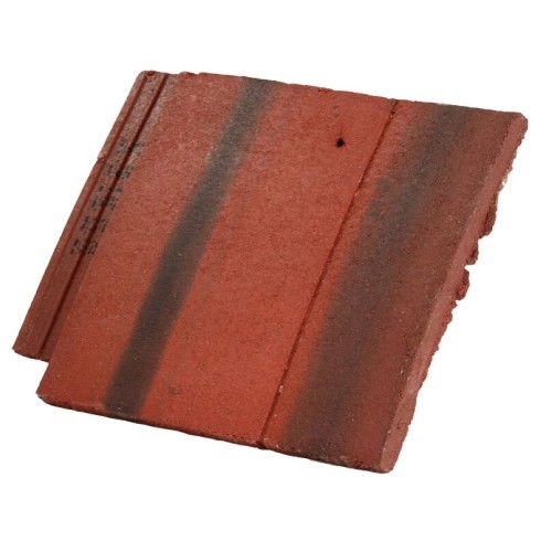 Redland DuoPlain Concrete Interlocking Right Hand Verge Quarter Tile - Rustic Red - 222mm x 268mm Redland DuoPlain Concrete Interlocking Right Hand Verge Quarter Tile - Rustic Red - 222mm x 268mm