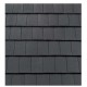 Redland DuoPlain Concrete Roofing Tile - Charcoal Grey - 330mm x 268mm