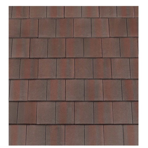 Redland DuoPlain Concrete Roofing Tile - Rustic Brown - 330mm x 268mm