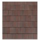 Redland DuoPlain Concrete Roofing Tile - Rustic Brown - 330mm x 268mm