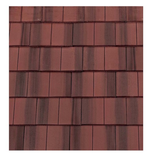 Redland DuoPlain Concrete Roofing Tile - Rustic Red - 330mm x 268mm Redland DuoPlain Concrete Roofing Tile - Rustic Red - 330mm x 268mm