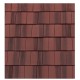 Redland DuoPlain Concrete Roofing Tile - Rustic Red - 330mm x 268mm Redland DuoPlain Concrete Roofing Tile - Rustic Red - 330mm x 268mm