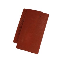 Redland DuoPlain Concrete Roofing Tile - Tuscan Red - 330mm x 268mm Redland DuoPlain Concrete Roofing Tile - Tuscan Red - 330mm x 268mm