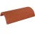 Redland Concrete Half Round Hip Tile - Terracotta - 256mm x 450mm