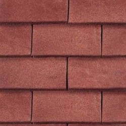 Redland Heathland Plain Concrete Roof Tile - Wealden Red - 165mm x 263mm