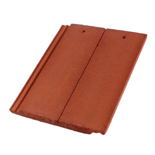 Redland Mini Stonewold Half Slate Pair - Interlocking Concrete Roof Slate - Terracotta - 334mm x 418mm Redland Mini Stonewold Half Slate Pair - Interlocking Concrete Roof Slate - Terracotta - 334mm x 418mm