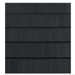 Redland Mini Stonewold Interlocking Concrete Roof Slate - Black - 334mm x 418mm Redland Mini Stonewold Interlocking Concrete Roof Slate - Black - 334mm x 418mm