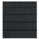 Redland Mini Stonewold Interlocking Concrete Roof Slate - Black - 334mm x 418mm Redland Mini Stonewold Interlocking Concrete Roof Slate - Black - 334mm x 418mm