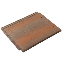 Redland Mini Stonewold Interlocking Concrete Roof Slate - Breckland Brown - 334mm x 418mm