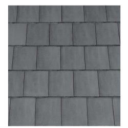 Redland Mini Stonewold Interlocking Concrete Roof Slate - Slate Grey - 334mm x 418mm Redland Mini Stonewold Interlocking Concrete Roof Slate - Slate Grey - 334mm x 418mm