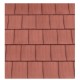 Redland Mini Stonewold Interlocking Concrete Roof Slate - Terracotta - 334mm x 418mm Redland Mini Stonewold Interlocking Concrete Roof Slate - Terracotta - 334mm x 418mm