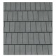 Redland MockBond Mini Stonewold Interlocking Concrete Roof Slate - Slate Grey - 334mm x 418mm Redland MockBond Mini Stonewold Interlocking Concrete Roof Slate - Slate Grey - 334mm x 418mm