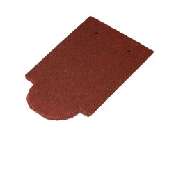 Redland Plain Ornamental Concrete Tile - Antique Red - 165mm x 266mm Redland Plain Ornamental Concrete Tile - Antique Red - 165mm x 266mm