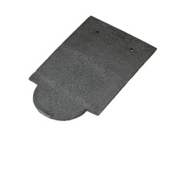 Redland Plain Ornamental Concrete Tile - Slate Grey - 165mm x 266mm Redland Plain Ornamental Concrete Tile - Slate Grey - 165mm x 266mm
