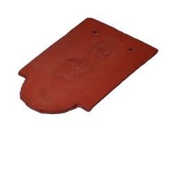 Redland Plain Ornamental Concrete Tile - Terracotta - 165mm x 266mm