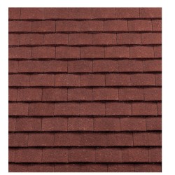 Redland Plain Concrete Roofing Tile - Antique Red - 165mm x 268mm