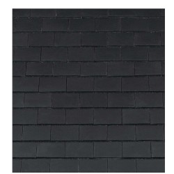Redland Plain Concrete Roofing Tile - Black - 165mm x 268mm