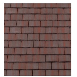 Redland Plain Concrete Roofing Tile - Breckland Brown - 165mm x 268mm Redland Plain Concrete Roofing Tile - Breckland Brown - 165mm x 268mm