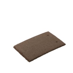 Redland Plain Concrete Roofing Tile - Brown - 165mm x 268mm Redland Plain Concrete Roofing Tile - Brown - 165mm x 268mm