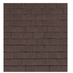 Redland Plain Concrete Roofing Tile - Brown - 165mm x 268mm Redland Plain Concrete Roofing Tile - Brown - 165mm x 268mm