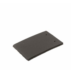 Redland Plain Concrete Roofing Tile - Charcoal Grey - 165mm x 268mm Redland Plain Concrete Roofing Tile - Charcoal Grey - 165mm x 268mm