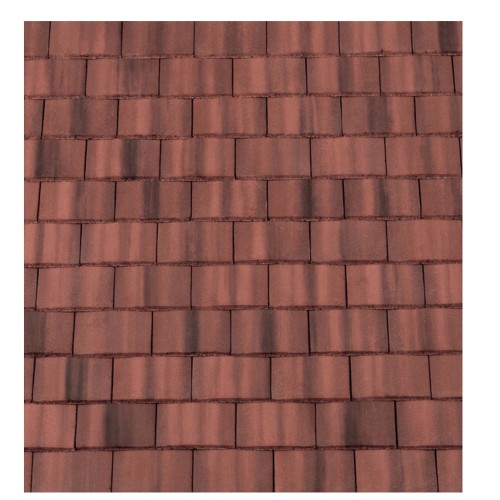 Redland Plain Concrete Roofing Tile - Farmhouse Red - 165mm x 268mm Redland Plain Concrete Roofing Tile - Farmhouse Red - 165mm x 268mm