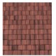 Redland Plain Concrete Roofing Tile - Farmhouse Red - 165mm x 268mm Redland Plain Concrete Roofing Tile - Farmhouse Red - 165mm x 268mm