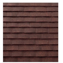 Redland Plain Concrete Roofing Tile - Natural Red - 165mm x 268mm Redland Plain Concrete Roofing Tile - Natural Red - 165mm x 268mm