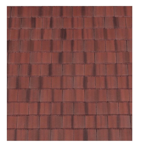 Redland Plain Concrete Roofing Tile - Rustic Red - 165mm x 268mm Redland Plain Concrete Roofing Tile - Rustic Red - 165mm x 268mm