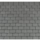 Redland Plain Concrete Roofing Tile - Slate Grey - 165mm x 268mm Redland Plain Concrete Roofing Tile - Slate Grey - 165mm x 268mm