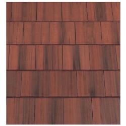 Redland Richmond 10 Interlocking Concrete Roof Slate - Flame Red - 330mm x 418mm
