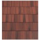 Redland Richmond 10 Interlocking Concrete Roof Slate - Flame Red - 330mm x 418mm Redland Richmond 10 Interlocking Concrete Roof Slate - Flame Red - 330mm x 418mm