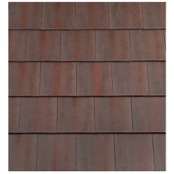 Redland Richmond 10 Interlocking Concrete Roof Slate - Rustic Brown - 330mm x 418mm Redland Richmond 10 Interlocking Concrete Roof Slate - Rustic Brown - 330mm x 418mm