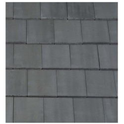 Redland Richmond 10 Interlocking Concrete Roof Slate - Slate Grey - 330mm x 418mm Redland Richmond 10 Interlocking Concrete Roof Slate - Slate Grey - 330mm x 418mm