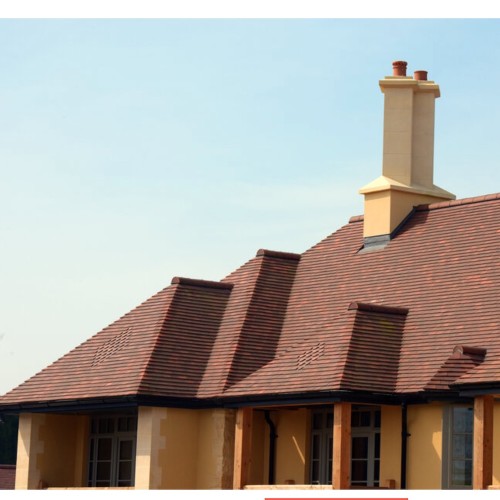 Redland Rosemary Clay Classic Roofing Tile - Medium Mixed Brindle - 165mm x 265mm Redland Rosemary Clay Classic Roofing Tile - Medium Mixed Brindle - 165mm x 265mm