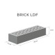 Roben Brisbane LDF Shaded Smooth Clinker Brick