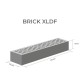 Roben Melbourne XLDF Red Smooth Clinker Brick