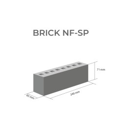 Roben Portland Anthracite Smooth Clinker Brick