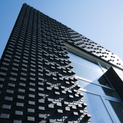 Roben Faro Black Shaded Smooth Clinker Tile