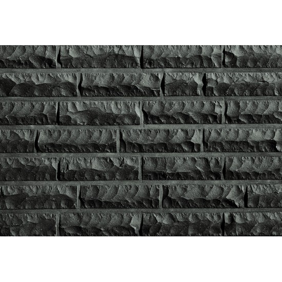 Roben Quebec Black Shaded Hewn Clinker Tile