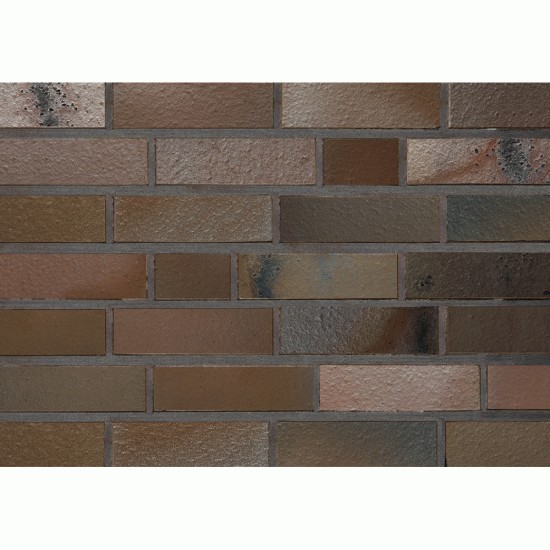 Roben Accum Blue and Brown Shaded Brick